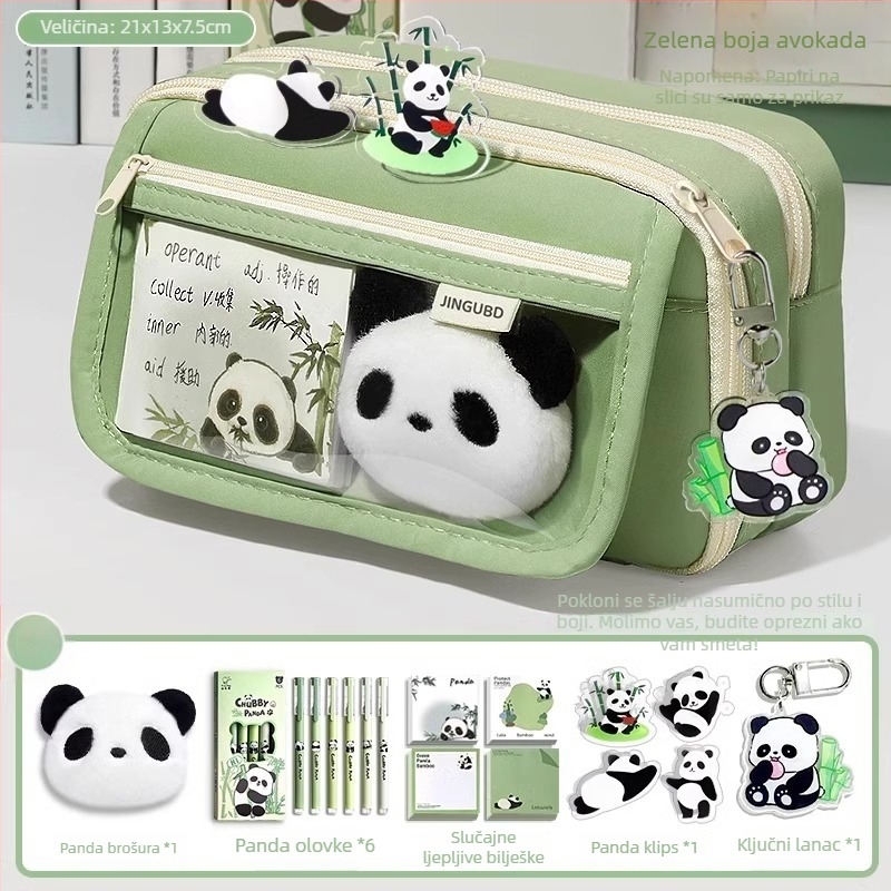 Panda pernica, velik kapacitet, Oxford materijal, korejski stil, unisex
