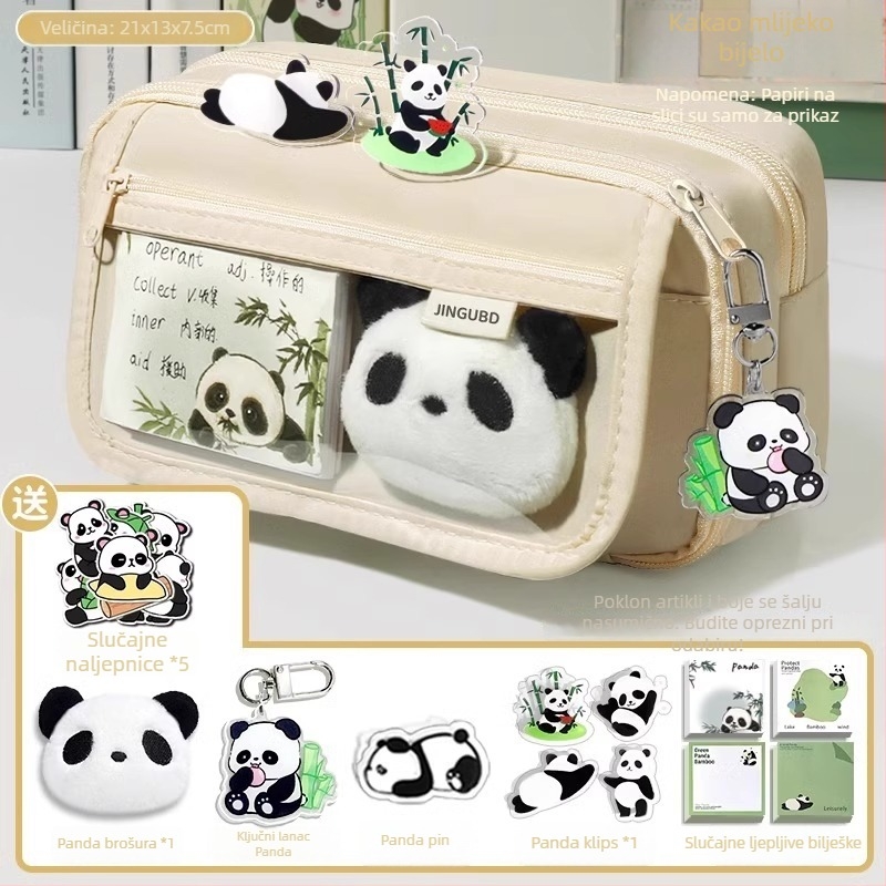 Panda pernica, velik kapacitet, Oxford materijal, korejski stil, unisex