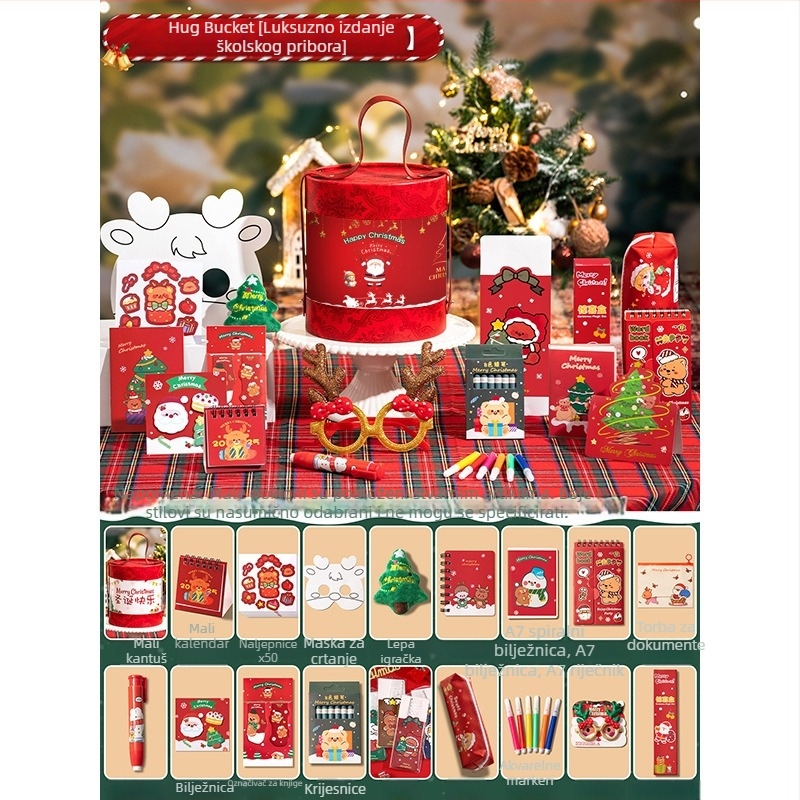 Capybara set za uredske potrepštine s dizajnom Hug Bucket – Pintu poklon kutija za rođendan i maturu