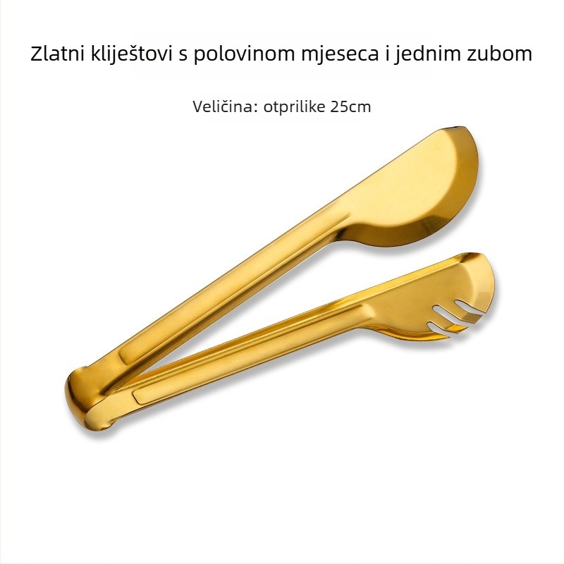 Nehrđajući čelični pladanj za posuđe za buffet s oblikom ventilatora i kvadratnim pločama