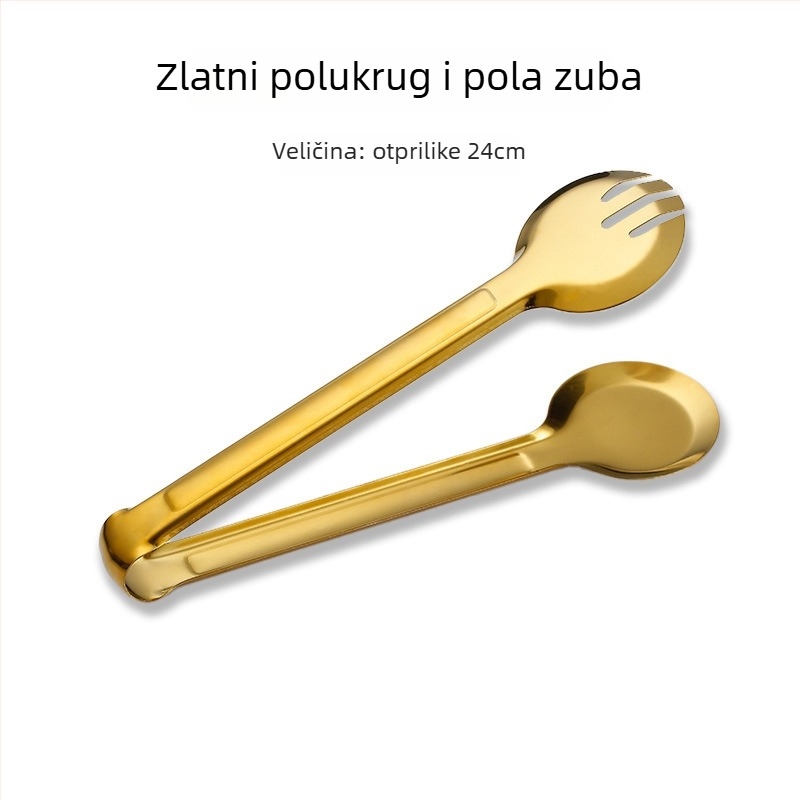 Nehrđajući čelični pladanj za posuđe za buffet s oblikom ventilatora i kvadratnim pločama