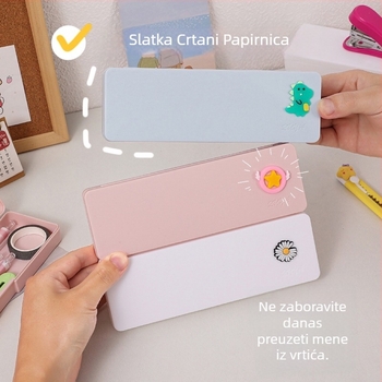 Kutija za olovke, plastična, model B-WJ-301, 70 g, pakiranje 200 kom, OPP vrećica