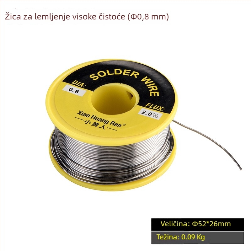 Profesionalna stanica za lemljenje s držačima, električna lemilica, lemna žica, povećalo, stolna lampa, ventilator za isisavanje dima, magnetski set za popravke