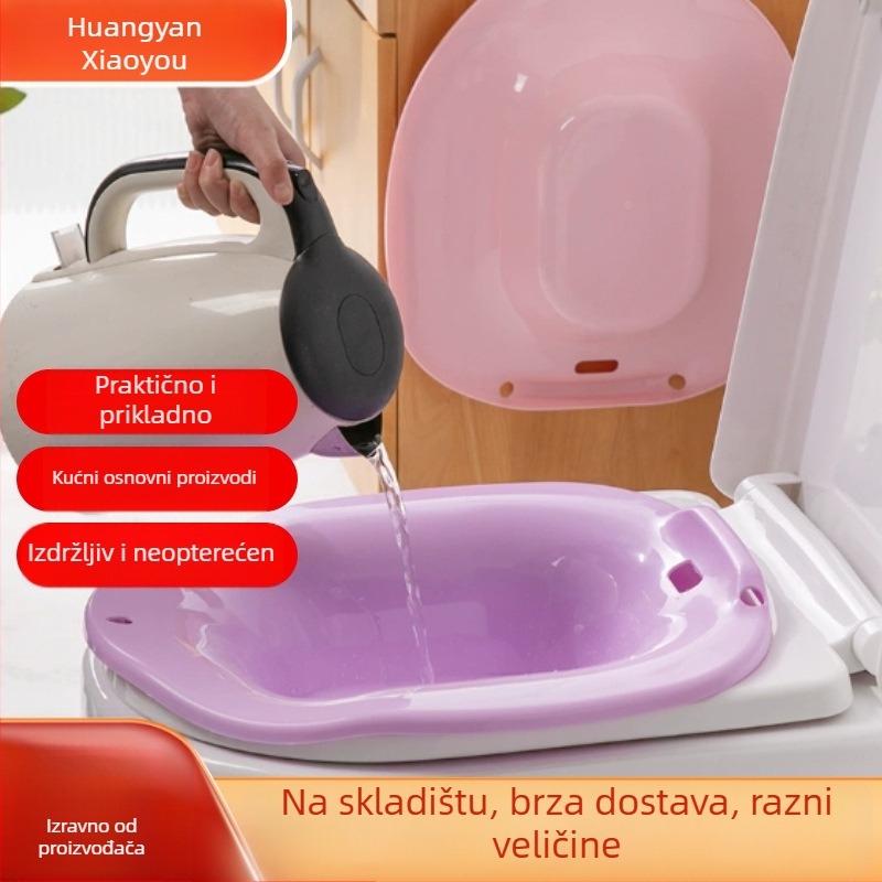 Huina plastični sjedeći bazen za kupanje za njegu poslije poroda i starijih osoba, parenje i namakanje, za odrasle, nezloživi
