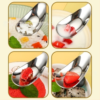 Dječja žlica od nehrđajućeg čelika s kutijom, za djecu stariju od 12 mjeseci; set žlica s kutijom; jednostavan, sladak dizajn