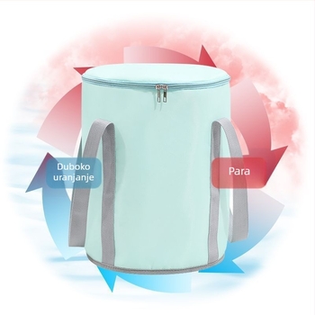 Kanta za kupanje stopala od cerade, sklopni dizajn, za kupanje beba