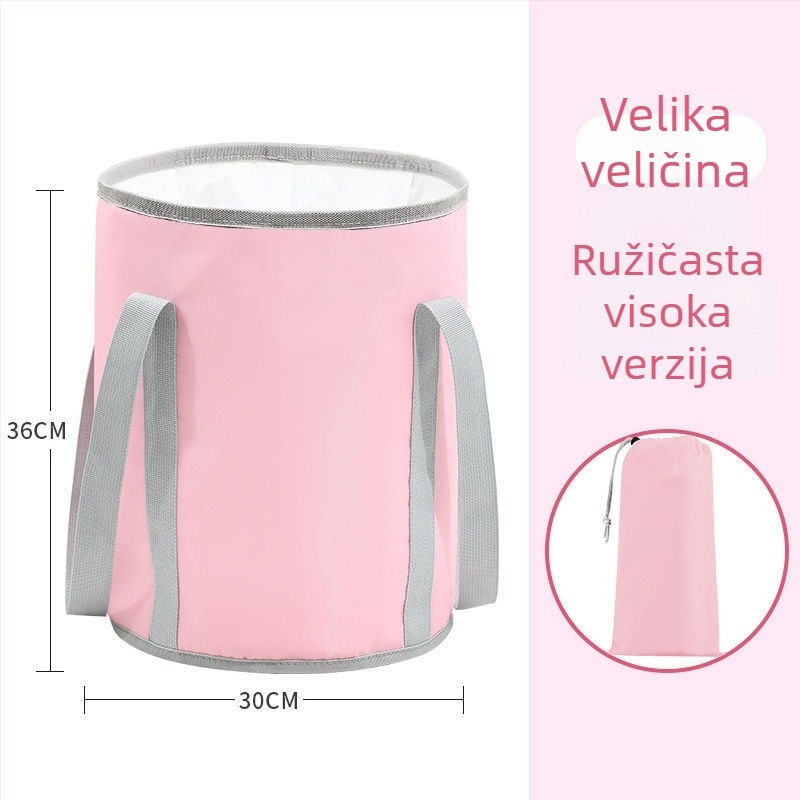 Kanta za kupanje stopala od cerade, sklopni dizajn, za kupanje beba