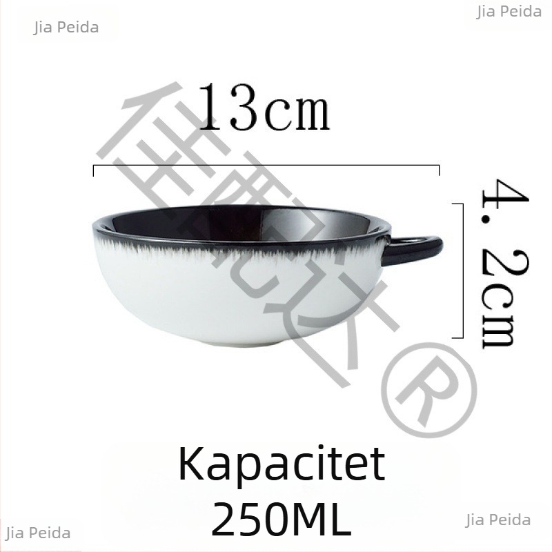Plošni tanjur, ručno oslikani keramički tanjur, okrugli oblik, novi kineski stil