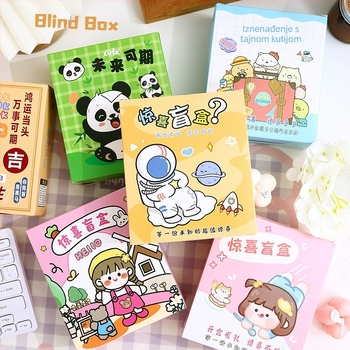 Set pribora u tajnoj kutiji za učenike – kreativna inspiracija, Ice and Snow, poklon za rođendan i završetak škole