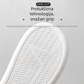 Pamučne zimske papuče – unisex, debela PVC potplat, gornji dio od vodootporne vunene tkanine, protuklizna đon, zatvoren pete, toplo pliš unutrašnjost