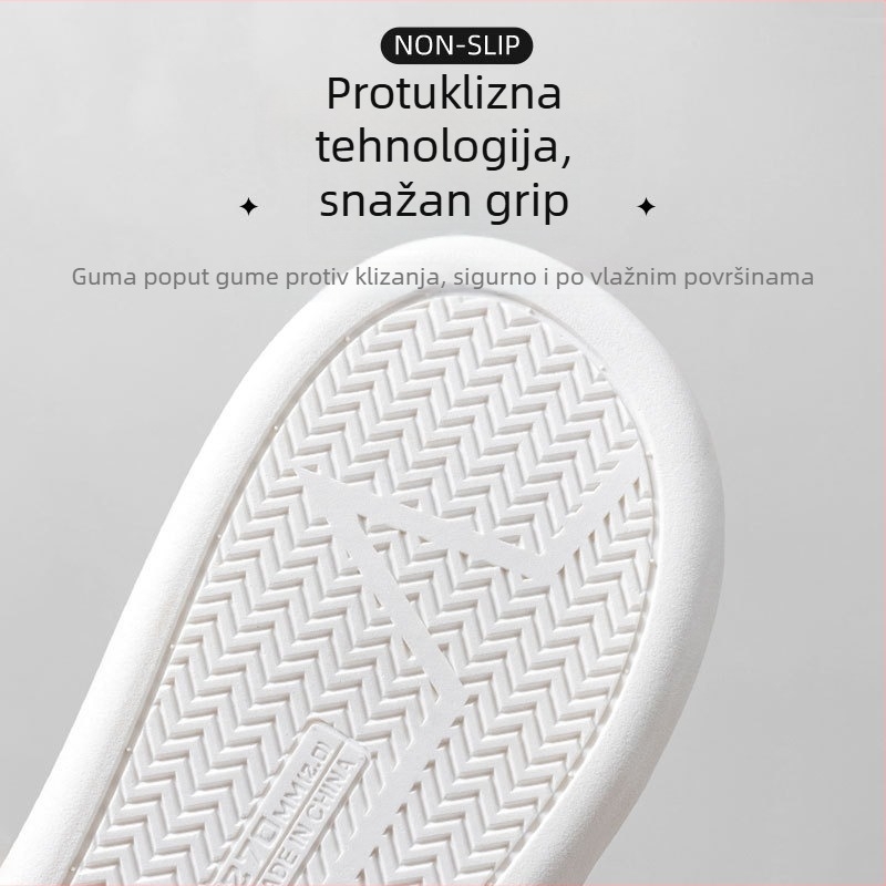 Pamučne zimske papuče – unisex, debela PVC potplat, gornji dio od vodootporne vunene tkanine, protuklizna đon, zatvoren pete, toplo pliš unutrašnjost