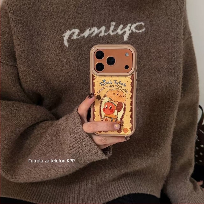 Kućište za iPhone 17 Pro Max s kožnom teksturom i motivom Graffiti Chef Star Man