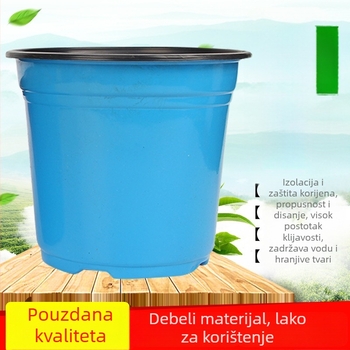Lonac za biljke - plastični, otporni na koroziju, podni tip, za zelene projekte i uzgoj presadnica