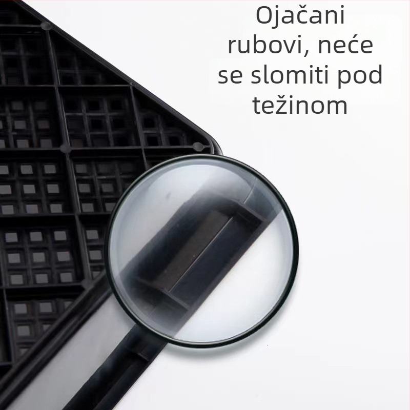 Tava za sadnice | PET plast, otporan na koroziju, čvrsta i izdržljiva, za stolnu upotrebu, moderni minimalistički stil