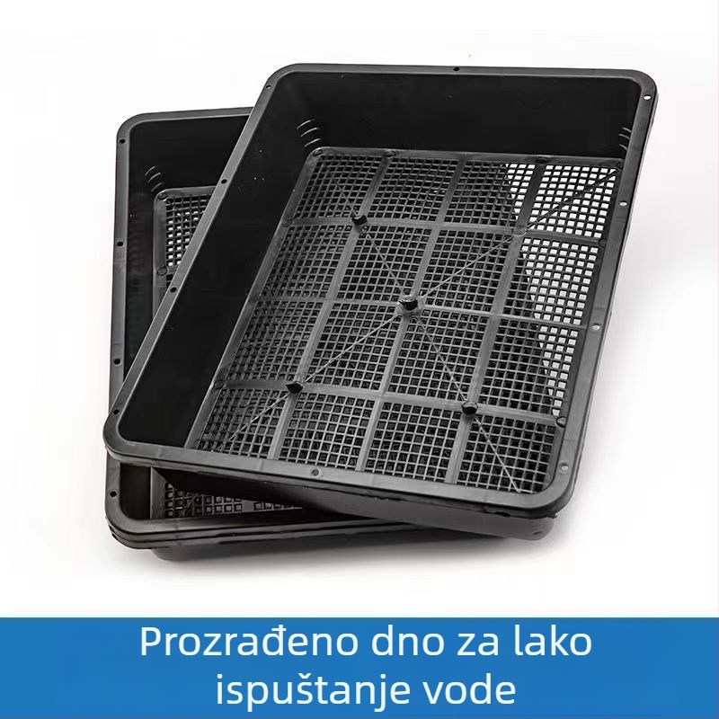 Tava za sadnice | PET plast, otporan na koroziju, čvrsta i izdržljiva, za stolnu upotrebu, moderni minimalistički stil
