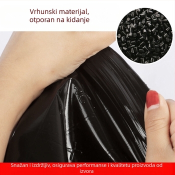 Plastična jednokratna crna vrećica za sadnice, čašica za hranjenje, čašica za sadnice i posuda za sadnju