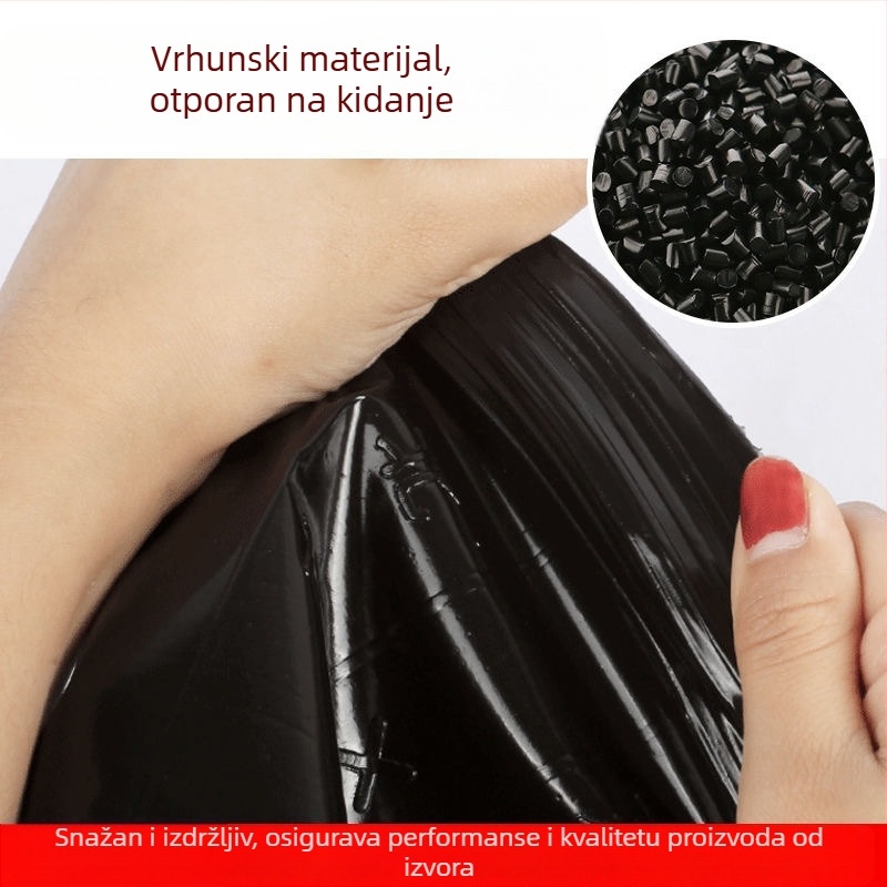 Plastična jednokratna crna vrećica za sadnice, čašica za hranjenje, čašica za sadnice i posuda za sadnju