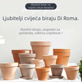 Saksija za cvijeće od smole i imitacijske keramike, prozračna, otporna na deformacije i koroziju, čvrsta i izdržljiva, štednja vode, za zidnu montažu, modularna, stolna, podna ili viseća