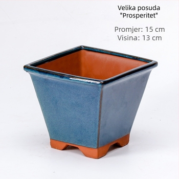 Keramička saksija za cvijeće, podna verzija, jednostavan stil, marka Yijia