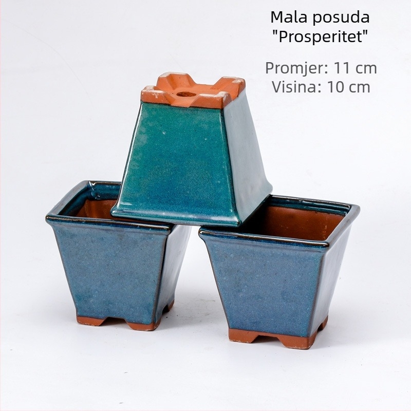 Keramička saksija za cvijeće, podna verzija, jednostavan stil, marka Yijia
