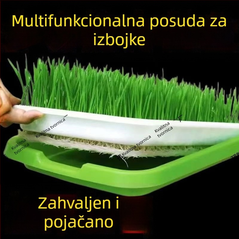 Posuda za sadnice, PVC, samostojeća, hidroponska mreža za uzgoj graška i klica graha, kućni vrt