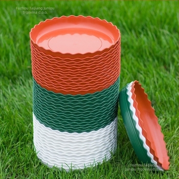 Plastični podložak za posude s debelom osnovom, posuda za skupljanje vode, podloga za sukulente, samo-zalijevanje, čvrst i izdržljiv