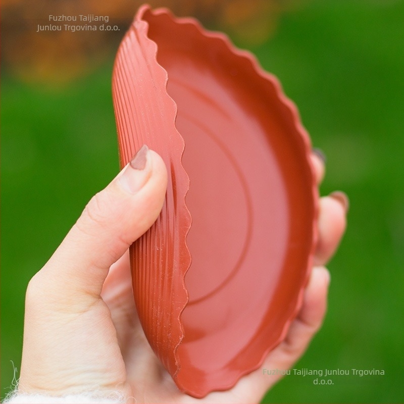 Plastični podložak za posude s debelom osnovom, posuda za skupljanje vode, podloga za sukulente, samo-zalijevanje, čvrst i izdržljiv