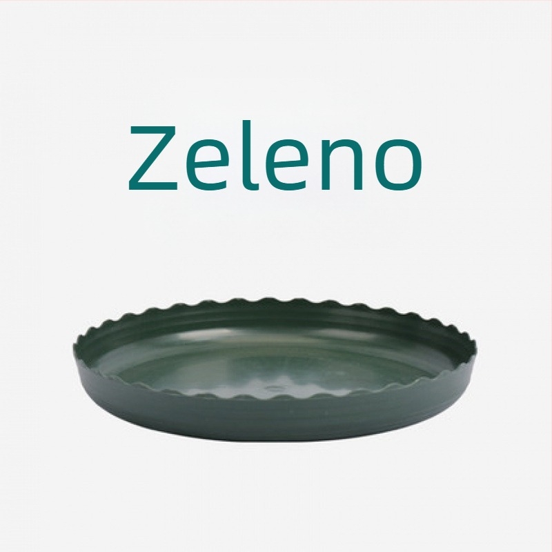 Plastični podložak za posude s debelom osnovom, posuda za skupljanje vode, podloga za sukulente, samo-zalijevanje, čvrst i izdržljiv