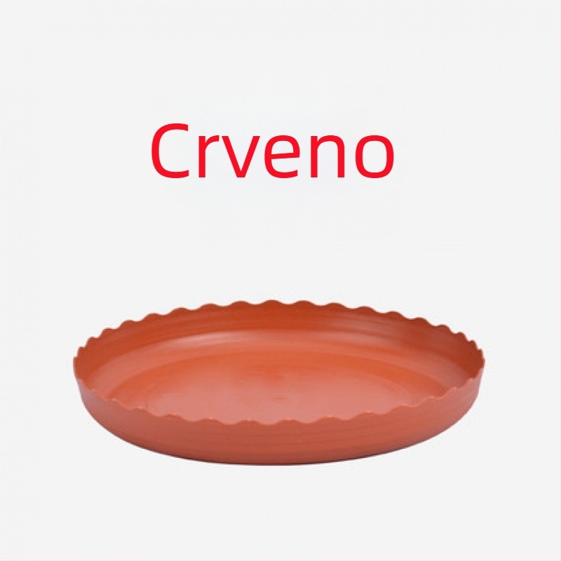 Plastični podložak za posude s debelom osnovom, posuda za skupljanje vode, podloga za sukulente, samo-zalijevanje, čvrst i izdržljiv