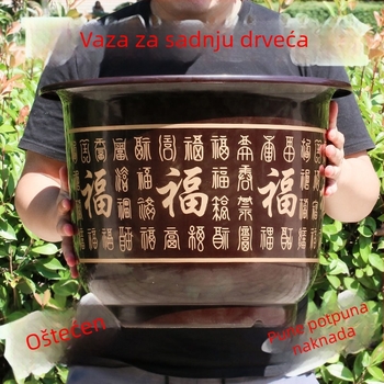 Saksija od smole, klasičan stil, višestruka upotreba (stolna, podna, viseća)