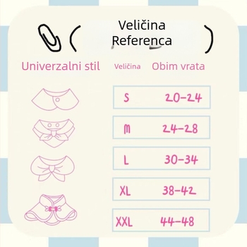 Šal s čipkom za mačke i pse, ručno pleteni, poliester, univerzalna upotreba, četiri sezone