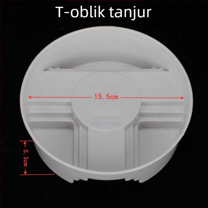 Stalak/Posuda za biljke uz uredske pregrade – reciklirani plast, zidna/kombinirana/podna uporaba, injekcijsko oblikovanje