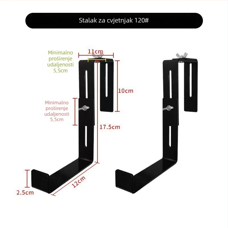 Posuda za biljke od plastike, s automatskim upijanjem vode, uštedom vode, injekcijski oblikovana, za zidnu, stolnu ili podnu upotrebu