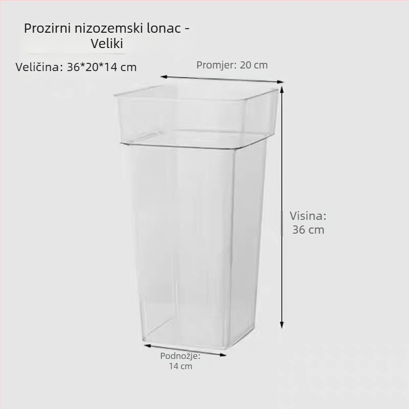 Saksija za cvjećare, podni stalak, jednostavan stil, kućno vrtlarenje