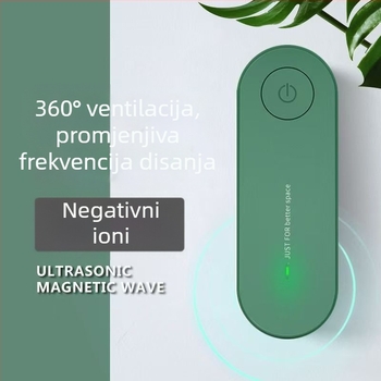 Pročišćivač zraka s kompozitnim filtrom – 50 m³/h, buka ≤ 36 dB, pogodan za 11–20 m², zidna montaža, napajanje iz utičnice