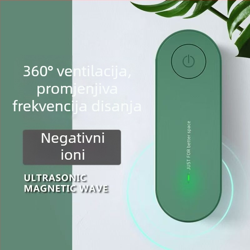 Pročišćivač zraka s kompozitnim filtrom – 50 m³/h, buka ≤ 36 dB, pogodan za 11–20 m², zidna montaža, napajanje iz utičnice