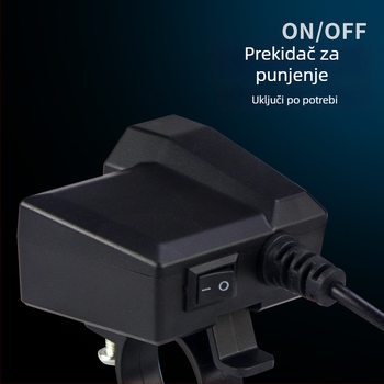 Punjač za motocikle USB s dva USB porta 3.1A, upaljač, ulaz 10-24V, zaslon napona 9-90V