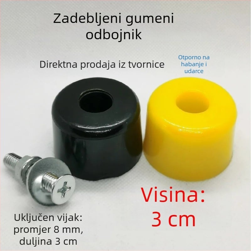 Univerzalna PVC gumena podloga za rub kamionske komore, blok vrata