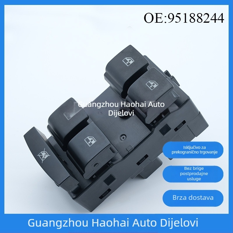 Glavni prekidač regulatora prozora, model 95188244, za Chevrolet Sonic 2012-2016, ABS