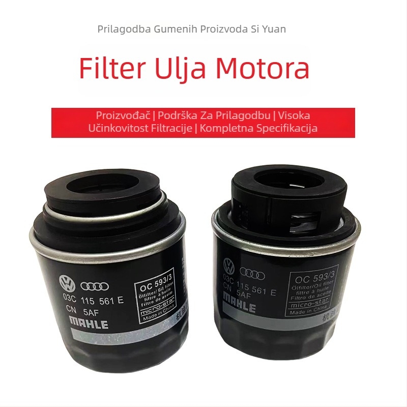 Motorni filter ulja Ea111, 304 nehrđajući čelik, 03C115561, kompatibilno Lavida i Octavia