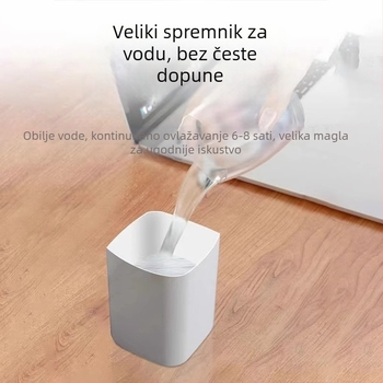 Ovlaživač zraka za kućnu upotrebu - USB napajanje, 1 izlaz za maglu, pokriće 10-20 m², plastično kućište