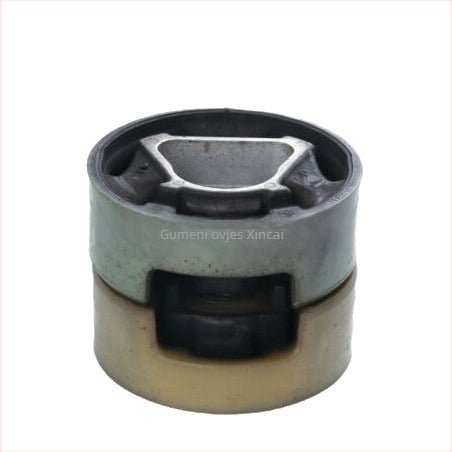 Gumeni držač motora od gume s metalnim držačem — Modeli: 5Q0198037, 5Q0199867C, 5Q0199868C; Materijal: guma + aluminijski spoj; Primjenjivi modeli: Golf, Touran, Passat A3, TT, Octavia, Leon; Marka: Qinghe County Xincai Rubber Shock Absorber Factory