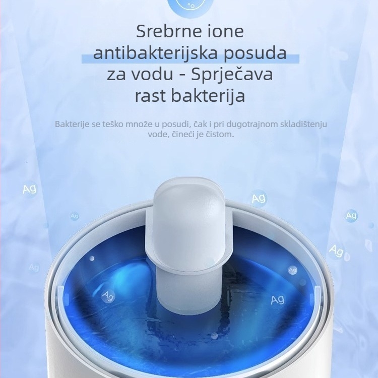  Vlažilac s oblikom medvjeda, podni dizajn za velike prostorije, 10 L+ spremnik, 3 izlaza magle, AC napajanje, nehrđajući čelik