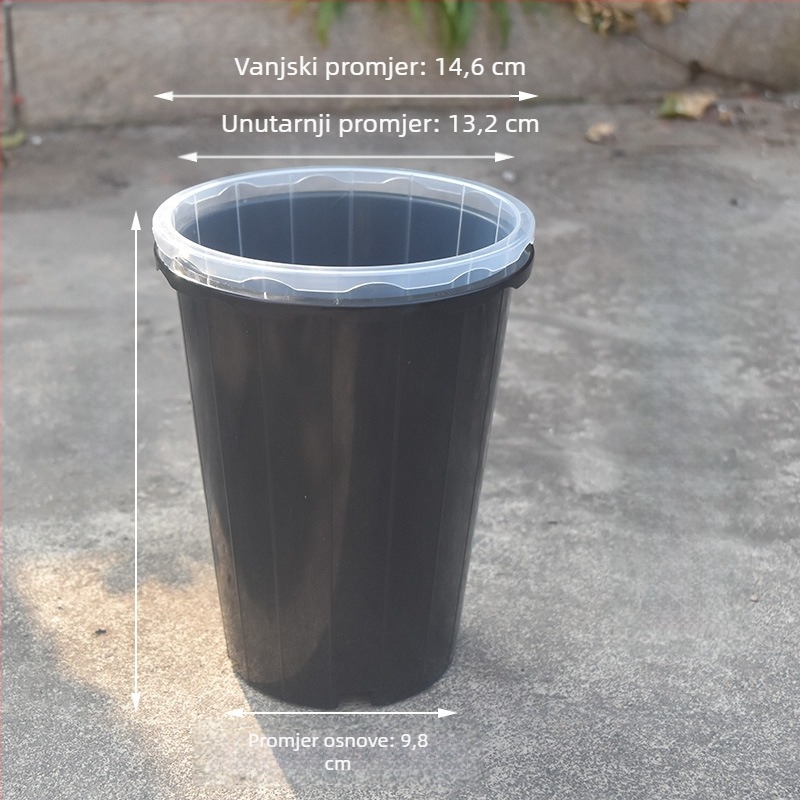 Plastični lonac za orhideje, podni model, injekcijsko oblikovan, za proizvodnju u rasadniku cvijeća, jednostavan stil