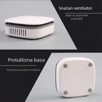 USB punjivi pročišćivač zraka za automobil – unutarnja dezinfekcija i uklanjanje mirisa
