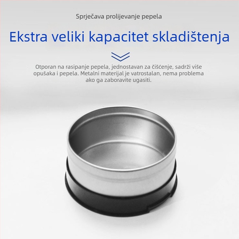 Stolni pročišćivač zraka s pepelnikom — uklanja formaldehid i dim od pušenja, s negativnim ionima za deodoraciju