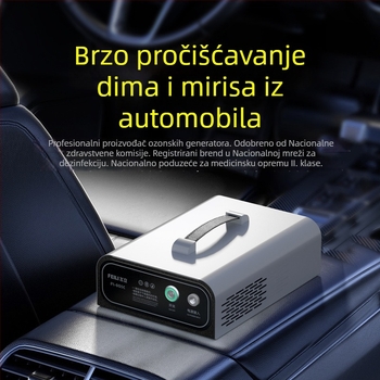 Feili Visoko učinkovit ozonski dezinfekcijski uređaj za dom i auto — uklanjanje formaldehida, prijenosno čišćenje zraka u automobilu
