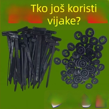 Shangbo 590 Nylon kopča za učvršćivanje donje ploče motora, unutarnjeg dijela branika, branika i unutarnjeg panela prtljažnika