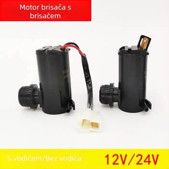 Univerzalni automobil vodeni raspršivač motor 12V/24V za brisače, pumpa za raspršivanje, s vodičem
