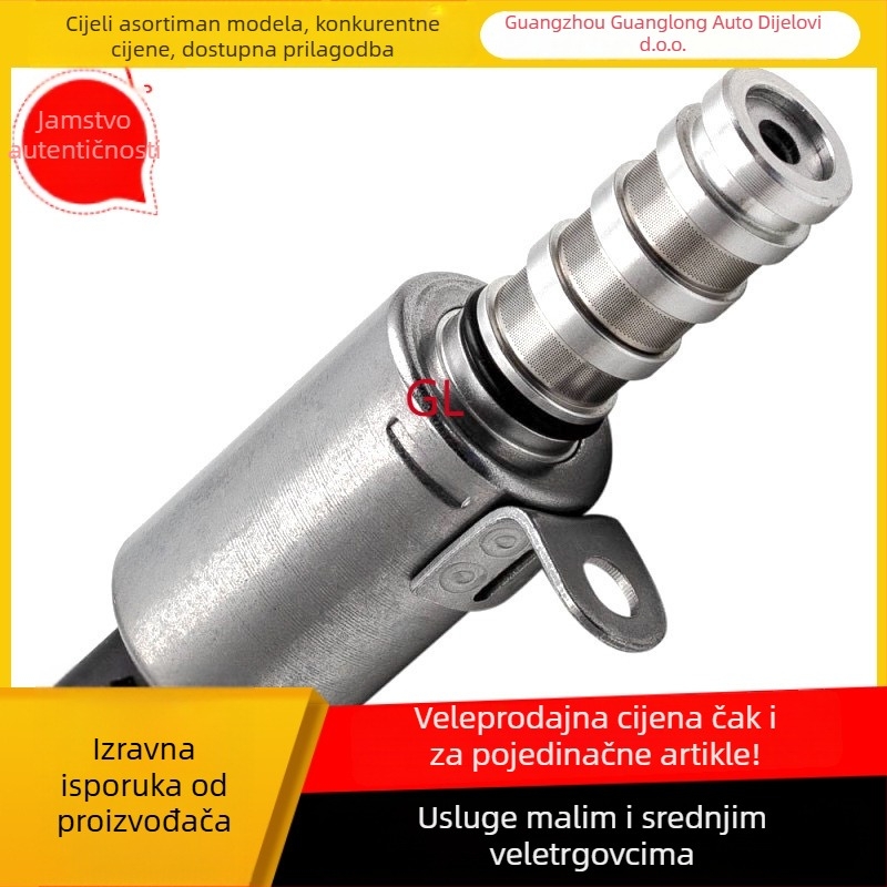 GL VVT Solenoid Valve za BMW — Modeli: 11367587760, 11367604292, 11368610388, V758776080 — Kompatibilan s BMW serijama 1, 3 i 5 — Mogućnost prilagodbe